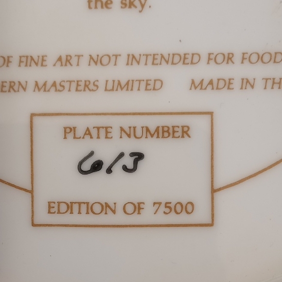 Handcrafted Eagle Decorative Plate - Picture 4 of 4